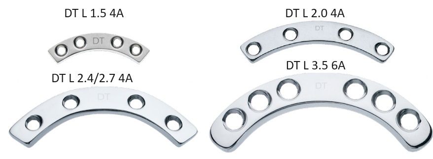 VOI Stainless Steel Locking Acetabular Plate